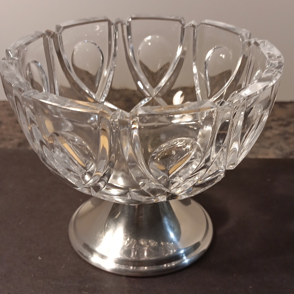 Vintage WA Crystal Candy Bowl